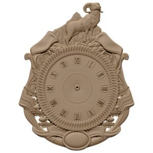 3D Wall Clock Design 6