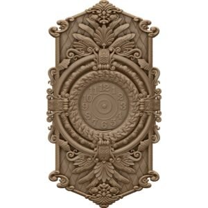 3D Wall Clock Design 4